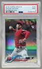 153867509 Shohei Ohtani 2018 Topps Update #US1 Rainbow Foil Rookie RC PSA 9