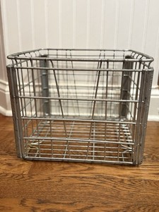 Wire Milk Crate | eBay