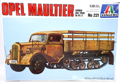 Italeri 221 Bausatz Opel Maultier German Half Track Sd.kfz.3 - 1:35 - ZYAT/15141