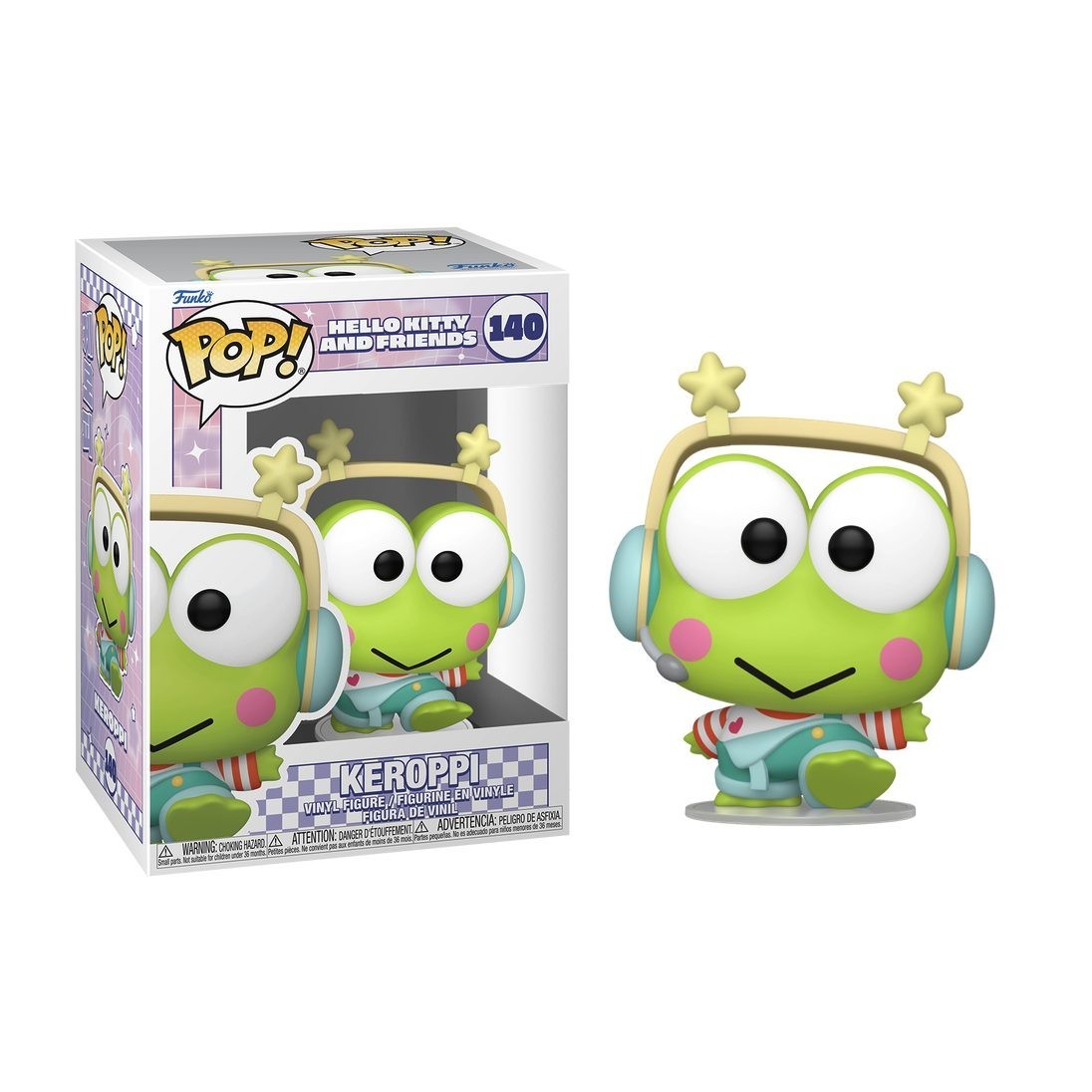 Hello Kitty and Friends Keroppi K-Pop Funko Pop! #140 in stock