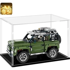 Acrylic Display Case Clear Dustproof Showcase for Collectibles Memorabilia