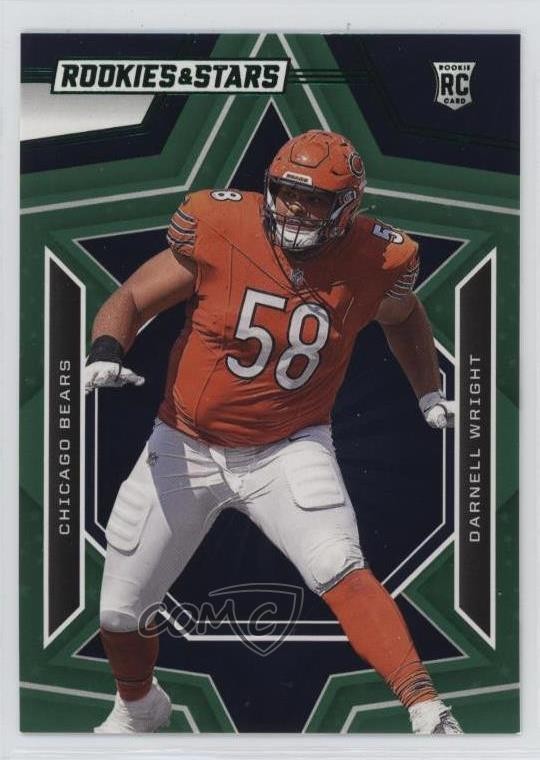 2023 Panini Rookies & Stars Rookies Green Darnell Wright #127 RC 1c5x