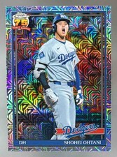 2026 Topps Shohei Ohtani 1991 Chrome Silver Pack Mojo Refractor Dodgers
