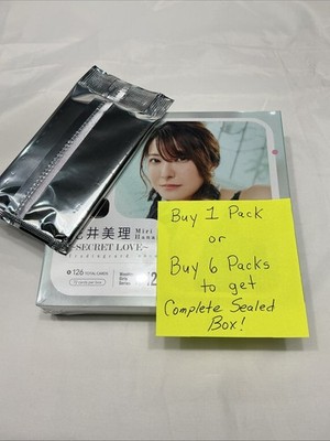 [LIVE PACKS] 1 Pack/12 Cards MIRI HANAI WooHoo Secret Love Japanese Model Cards