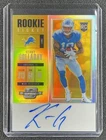 KENNY GOLLADAY 2017 PANINI CONTENDERS OPTIC #139 ROOKIE TICKET AUTO GOLD 1/10 RC