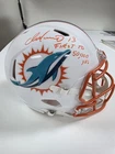 Dan Marino Miami Dolphins Signed White Matte Authentic w/First To 50,000 Yds