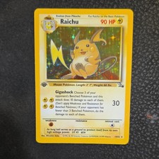 Raichu 14/62 Fossil Holo for sale online | eBay