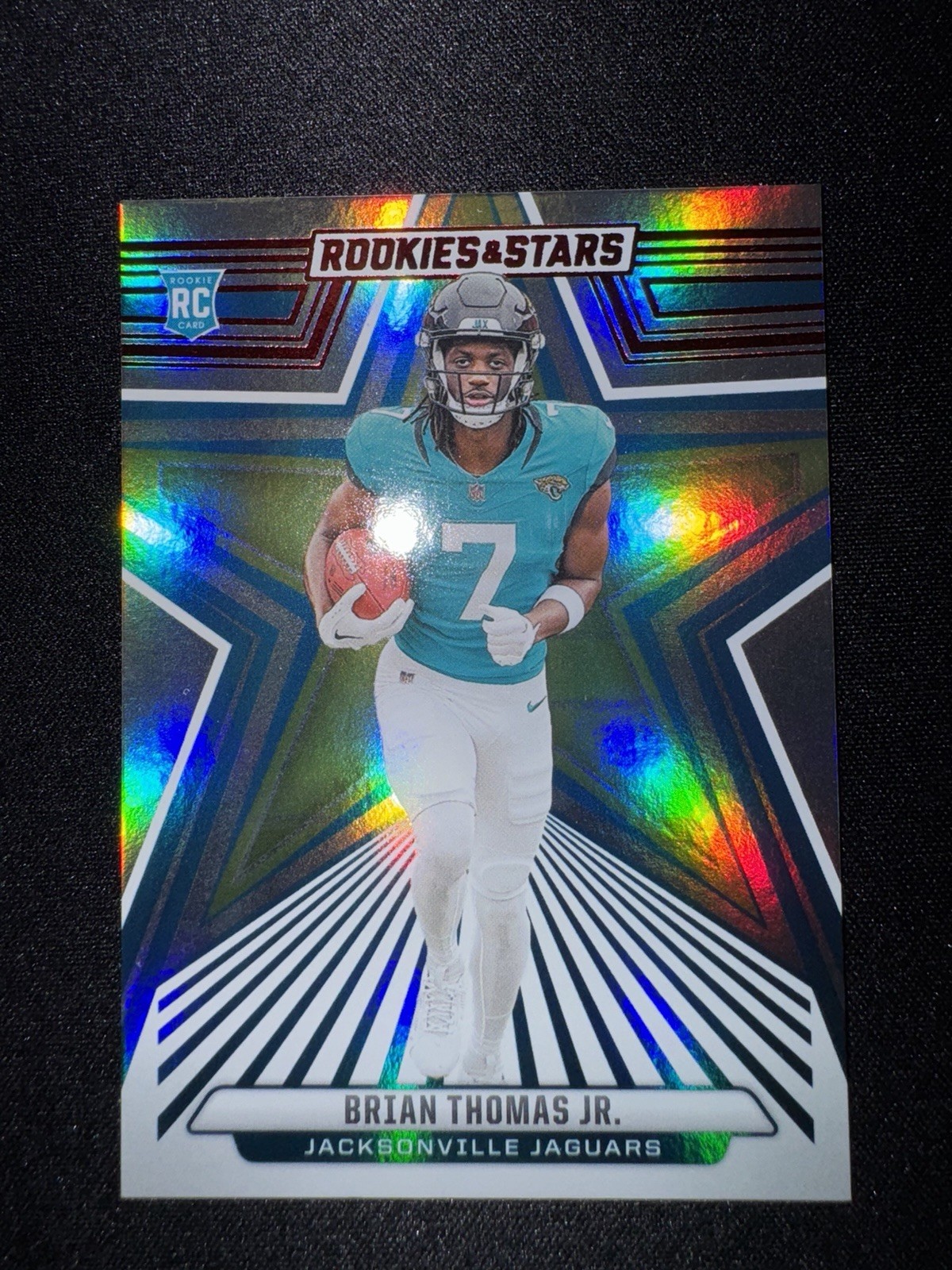 2024 Panini Rookies & Stars - Rookies Brian Thomas Jr. #113 (RC) Red