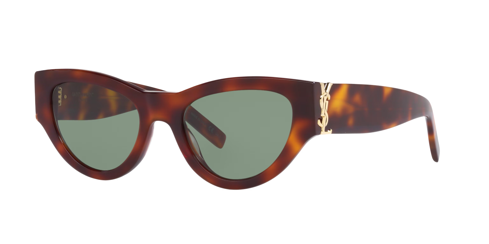 Occhiali da sole Saint Laurent SL M94 marrone 53 mm autentici Made in Italy nuovi