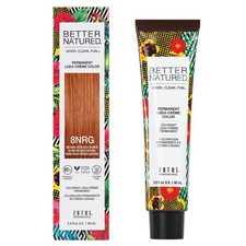 Permanent 8NRG Natural Rose Gold Blonde Hair Color Dye - Naturally-derived, V...