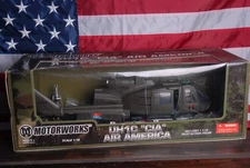 Ultimate Soldier 21st Century Toys UH1C CIA Air America Huey Helicopter motorwor