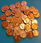 1956-D Lincoln Wheat Roll BRILLIANT RED UNCIRCULATED See Pics Nice Lot Of Coins