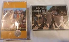 2 × The Beatles Audio Cassette Tapes - Abbey Rd & Sgt Peppers Lonely Hearts Band