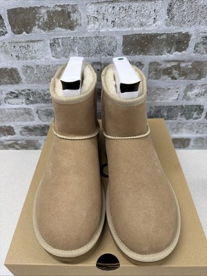 NIB Ugg Classic Mini II Woman s Ankle Boots Sand Color 1016222