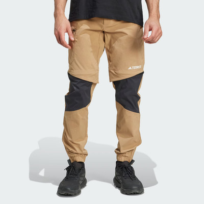 ADIDAS SZ S MEN Terrex Utilitas Hiking Zip-Off Tracksuit PANTS JM7401 $120