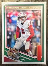 2025 Panini Football Score Deommodore Lenoir #184 San Francisco 49ers