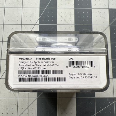 Apple iPod shuffle 2nd Generation Purple (1 GB) NIB Never Opened