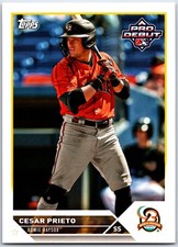 2023 Topps Pro Debut #PD-16 Cesar Prieto