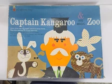 Vintage Captain Kangaroo & His Magic Zoo with Mr Green Jeans Colorform with Box