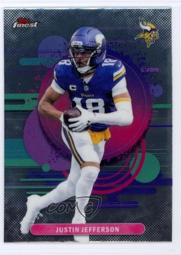 2025 Topps Finest Uncommon Justin Jefferson #172