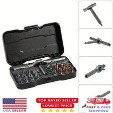 DIY Screwdriver 24 In 1 Compact And Portable Ratchet Screwdriver