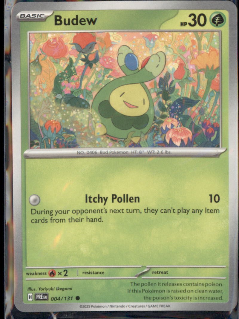 Budew Common SV: Prismatic Evolutions 004/131 LP