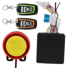 125dB Level 5 Sensitivity Motorcycle Alarm System, Universal Anti Theft 
