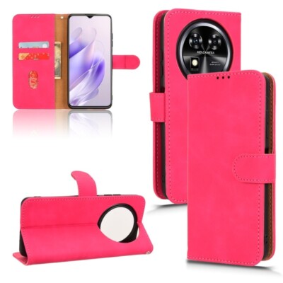 BRAND SET Cover per Oukitel C32 Custodia Portafoglio con Cordino da