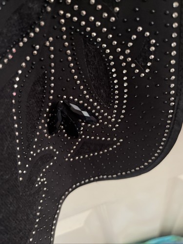 Envy Black Floral Embellishment Studded & Gems Jacket size XL from Lithuania - Picture 8 of 24