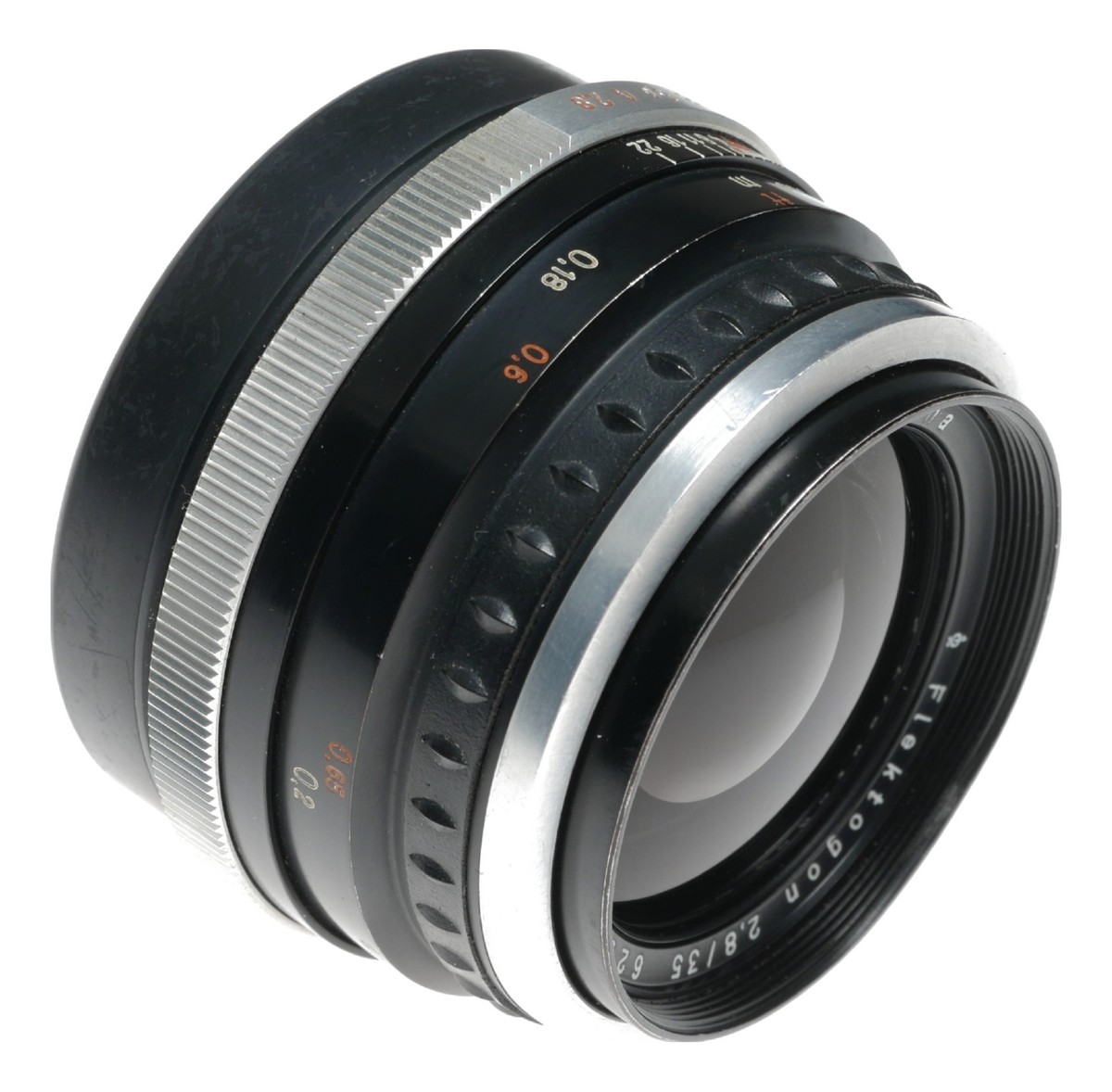 Carl Zeiss Jena Flektogon 2.8/35 Wide Angle SLR Camera Lens M42