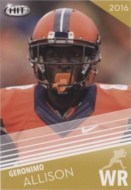 2016 SAGE Hit Geronimo Allison #48 - 1 of 2