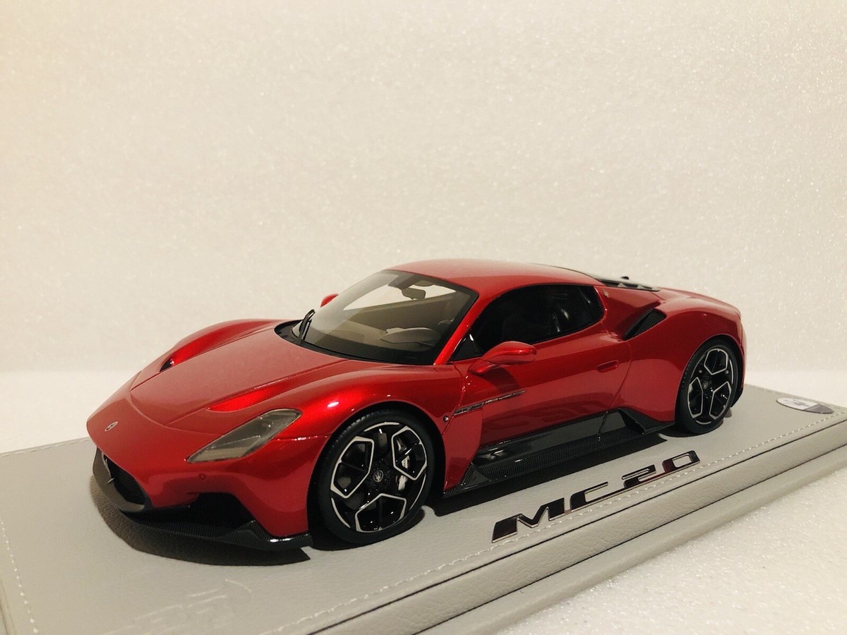1:18 BBR Maserati MC20 2020 Rosso Vincente Red Roof Limited