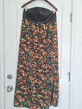 MARE MARE OF Anthropologie corset floral maxi dress size L