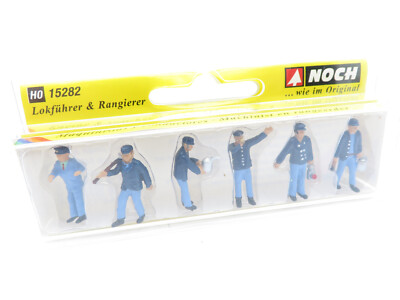 336HO - NOCH H0 15282 - Figurenset Lokführer / Rangierer - top in OVP
