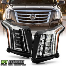 For 2015-2020 Cadillac Escalade FULL LED Quint Projector Headlights Left+Right