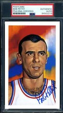 Bob Pettit PSA DNA Coa Signed 1992 Center Court Autograph