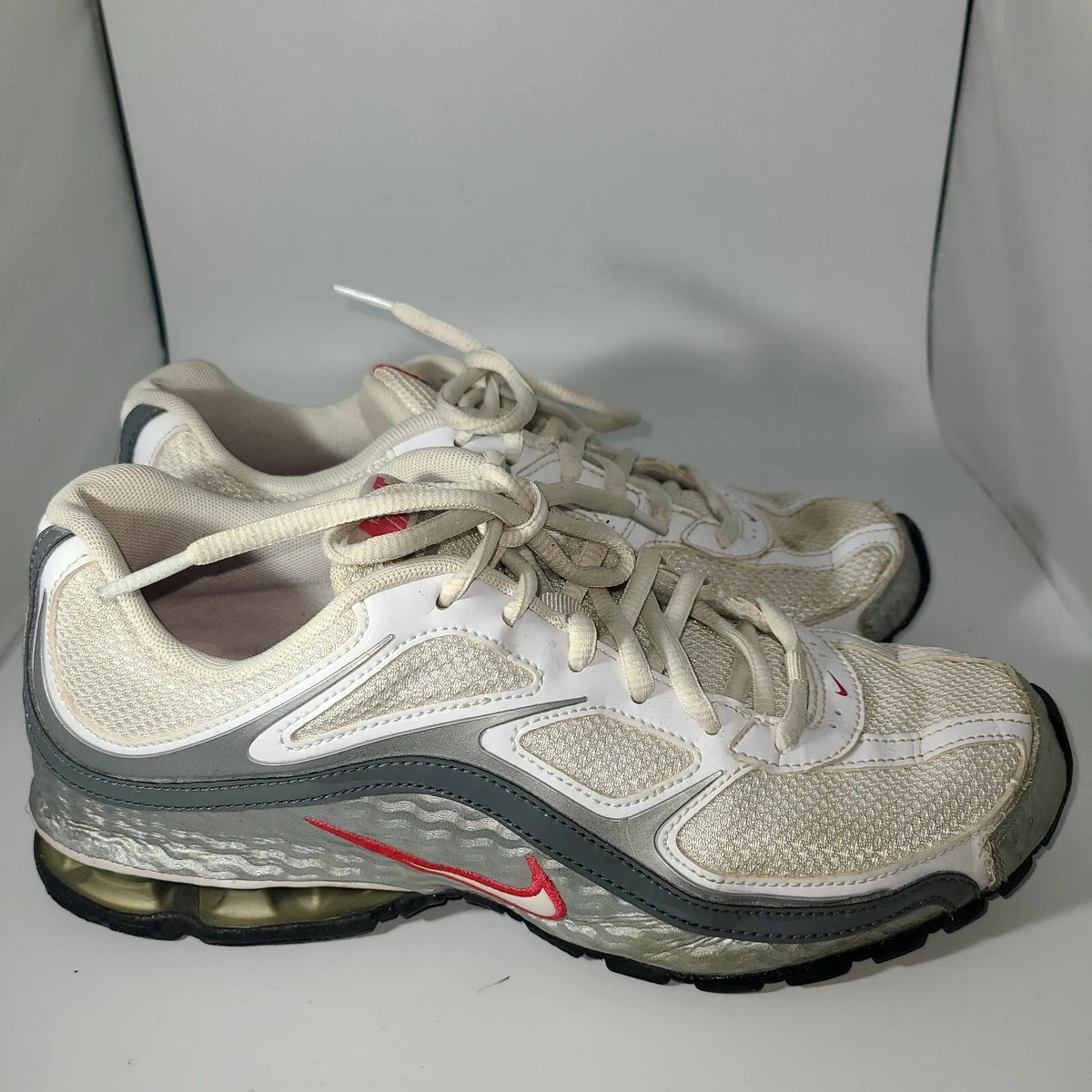 nike reax run 5 white pink