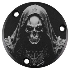 Yamaha BT 1100 Bulldog → Coperchio motore nero - Reaper 02