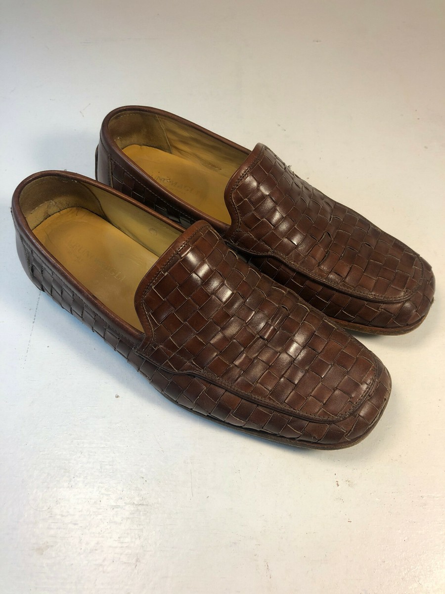 Bruno Magli Woven Loafer Sz 9.5 M Men display picture 2