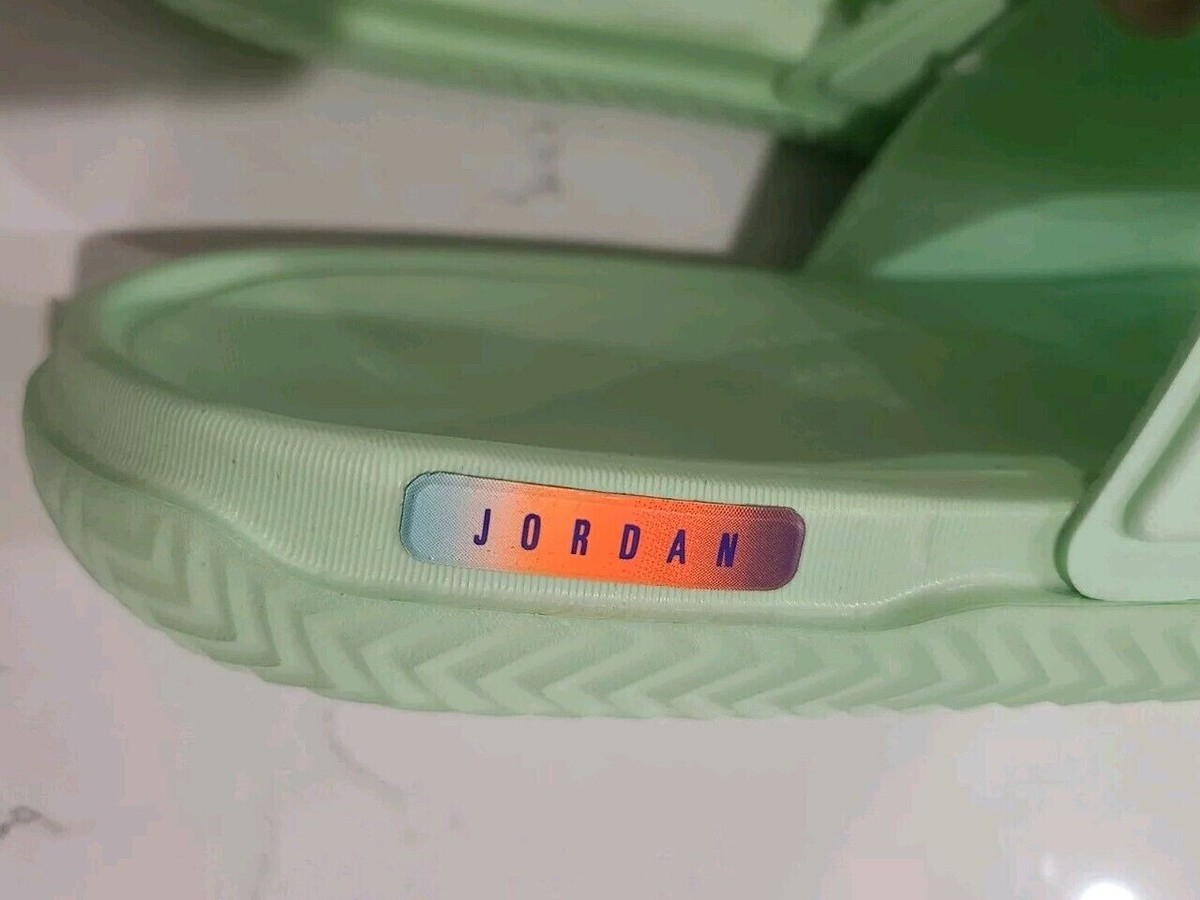 Nike EYBL Calm Slides Sandals Mint Green Family PE NEW Mens Size 9 FQ7961 300 Nike Basketball Slides Sandals Sz 15 EYBL Mint Green Family  main image 2