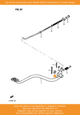 SUZUKI Pedal Lock Washer, 09160-15002 OEM