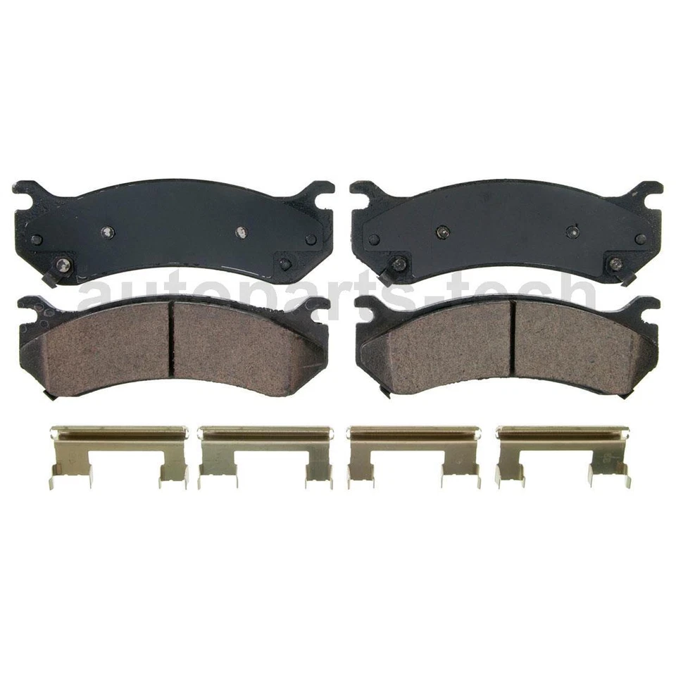 Juego de 2 pastillas de freno de disco delanteras traseras Wagner para GMC Yukon XL 1500 2007 2008 Foto 4 de 4