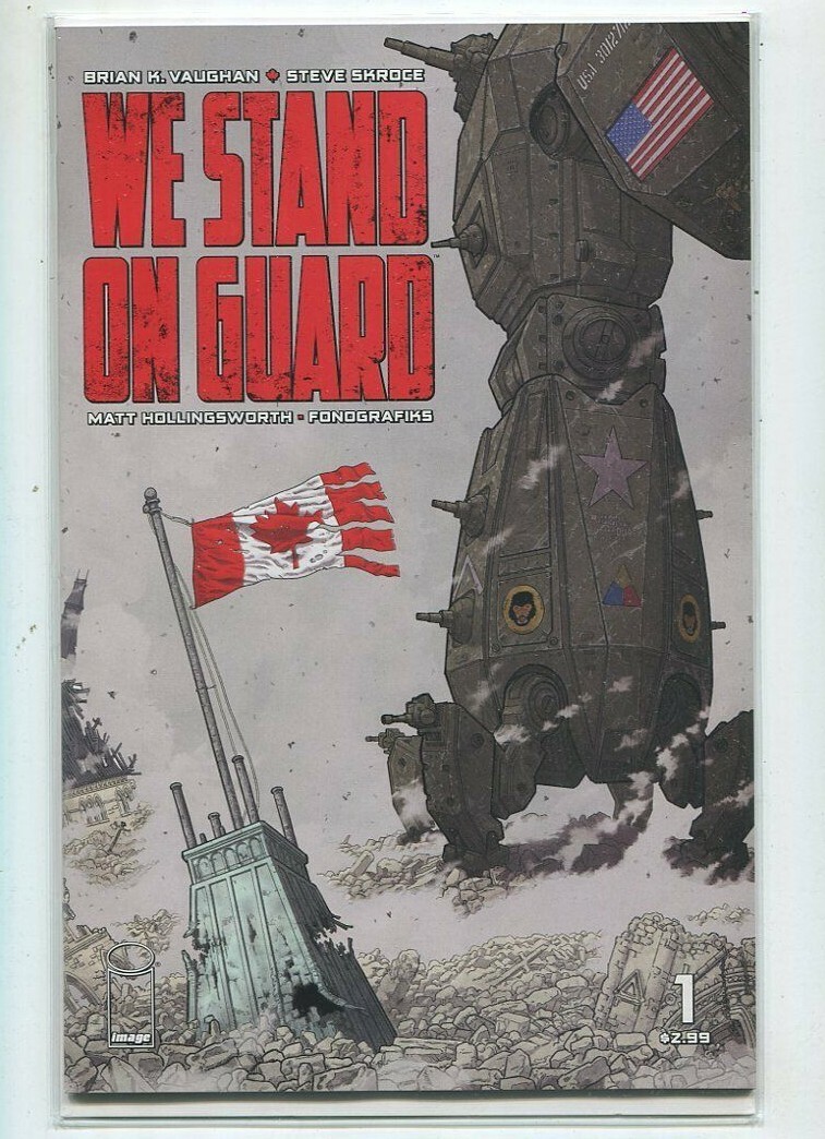 We Stand On Guard Vaughan Hollingsworth   Near Mint Unread EC4