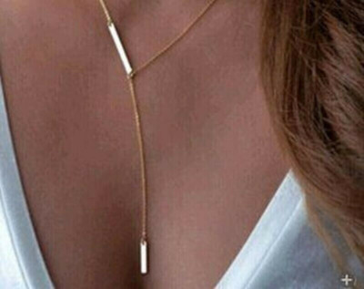 Gold Chain Necklace Pendant Chain Choker Pendant