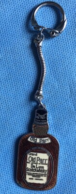 OLD PARR Scotch Whisky Keyring Keyring, Vintage 1960s
