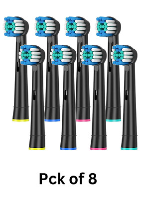 Ersatzbürstenköpfe kompatibel mit OralB Pro 3 Pro 1 Zahnbürsten 8er Pack