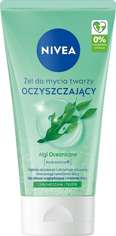 Nivea Cleansing Face Wash For Combination & Oily Skin with Ocean Algae 150ml
