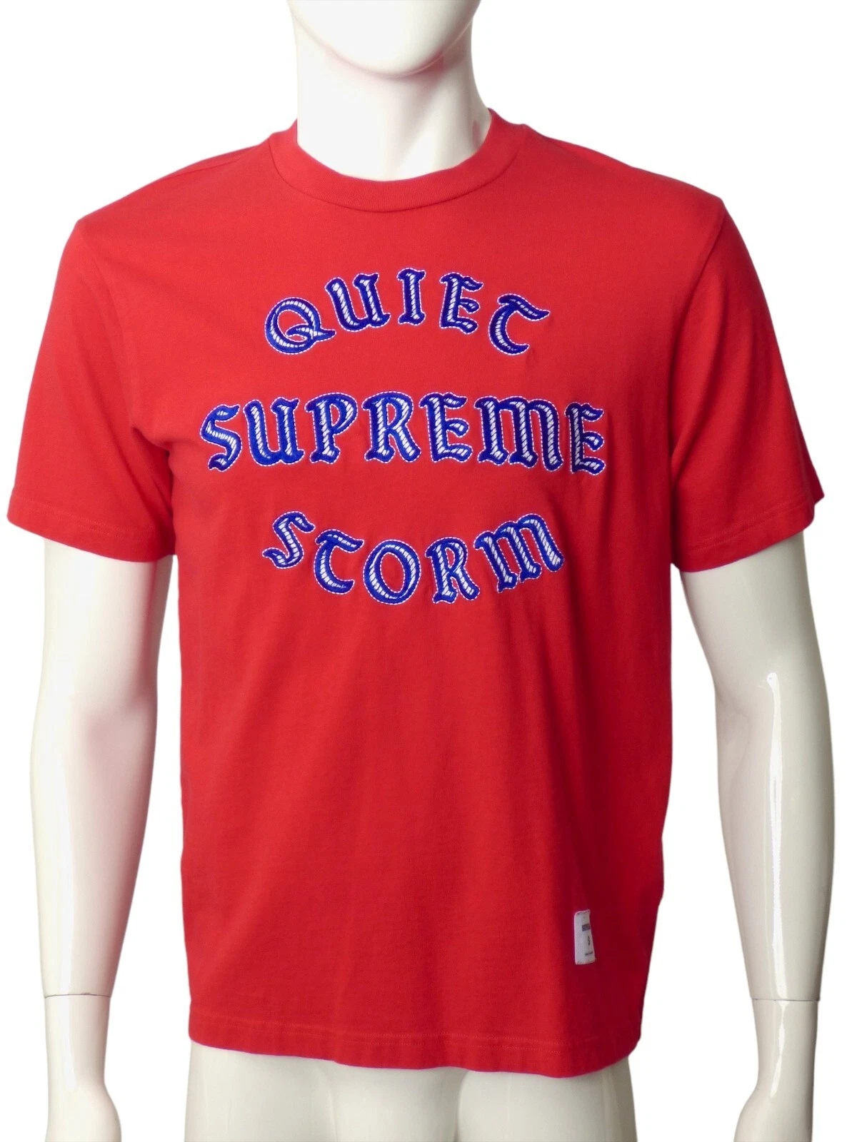 SUPREME   T shirt imprimé rouge 