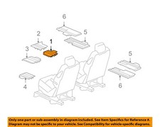 GM OEM 13-17 Acadia Limited Tracks Components-Track End Cover 23138064