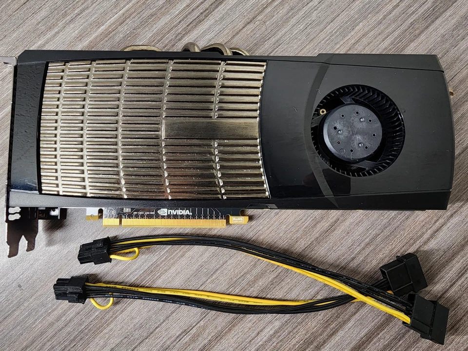 Apple Mac Pro Nvidia GeForce GTX 480 1.5GB GDDR5 SDRAM PCI Express 2.0 x16 - Image 2 of 4